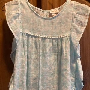 Girls Cat & Jack flutter sleeve tee